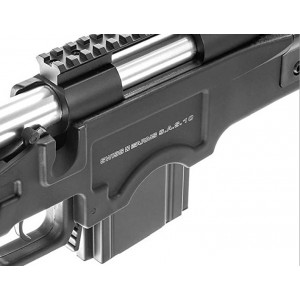 Страйкбольная винтовка Swiss Arms SAS 10 Black with bipod [CYBERGUN]